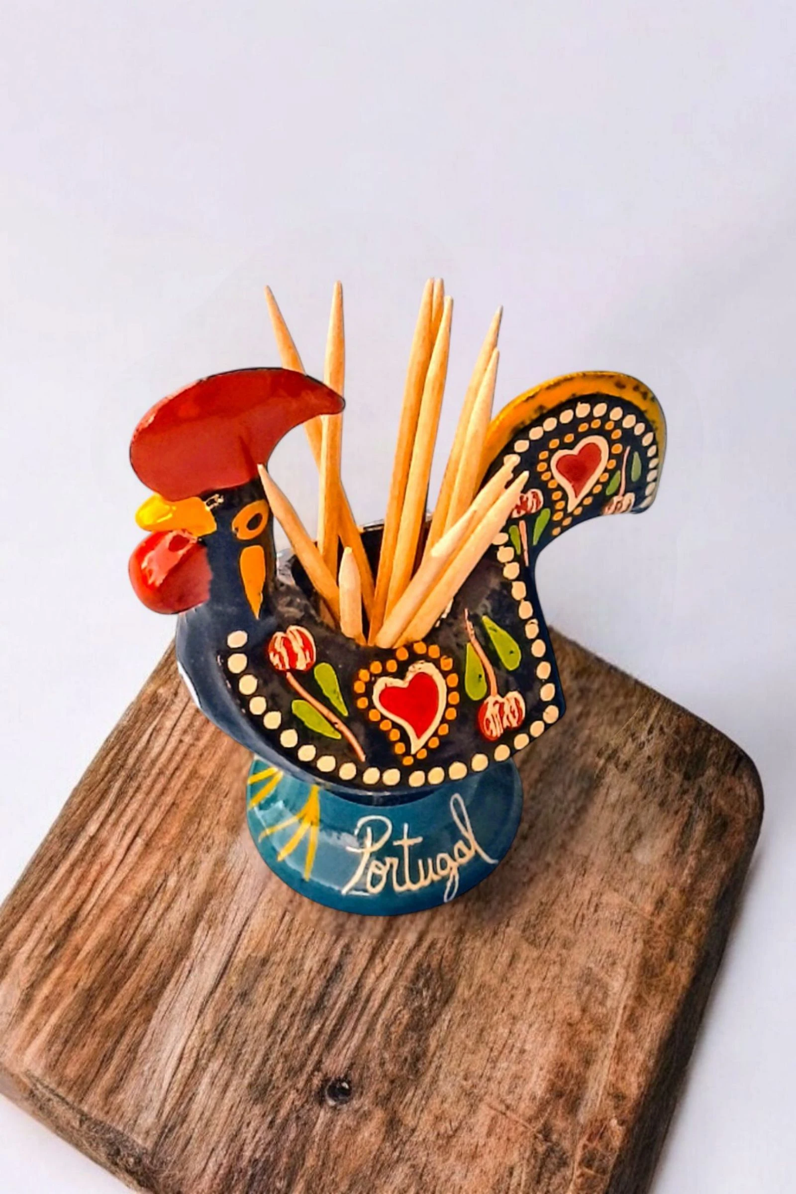 Portugese Rooster Straw Hat – photo 3